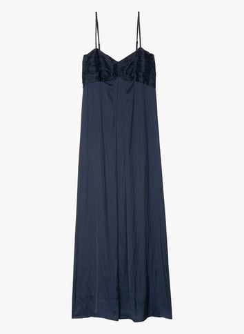 Robe longue ample fluide ZADIG&VOLTAIRE Bleu